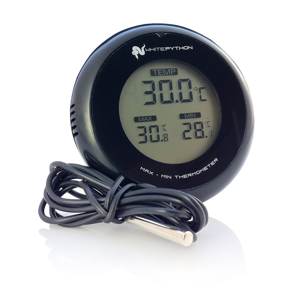 White Python Digital Max-Min Thermometer