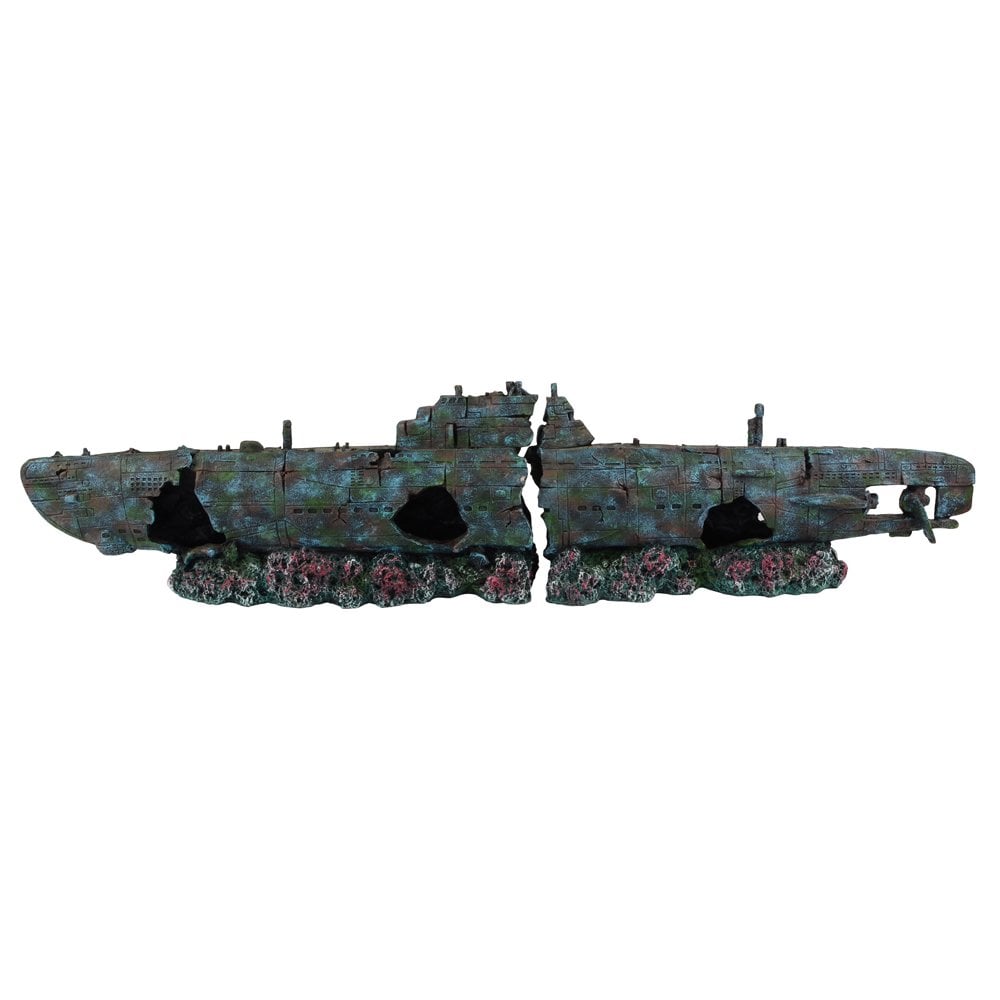 Aqua One Sunken Submarine 2 Pieces