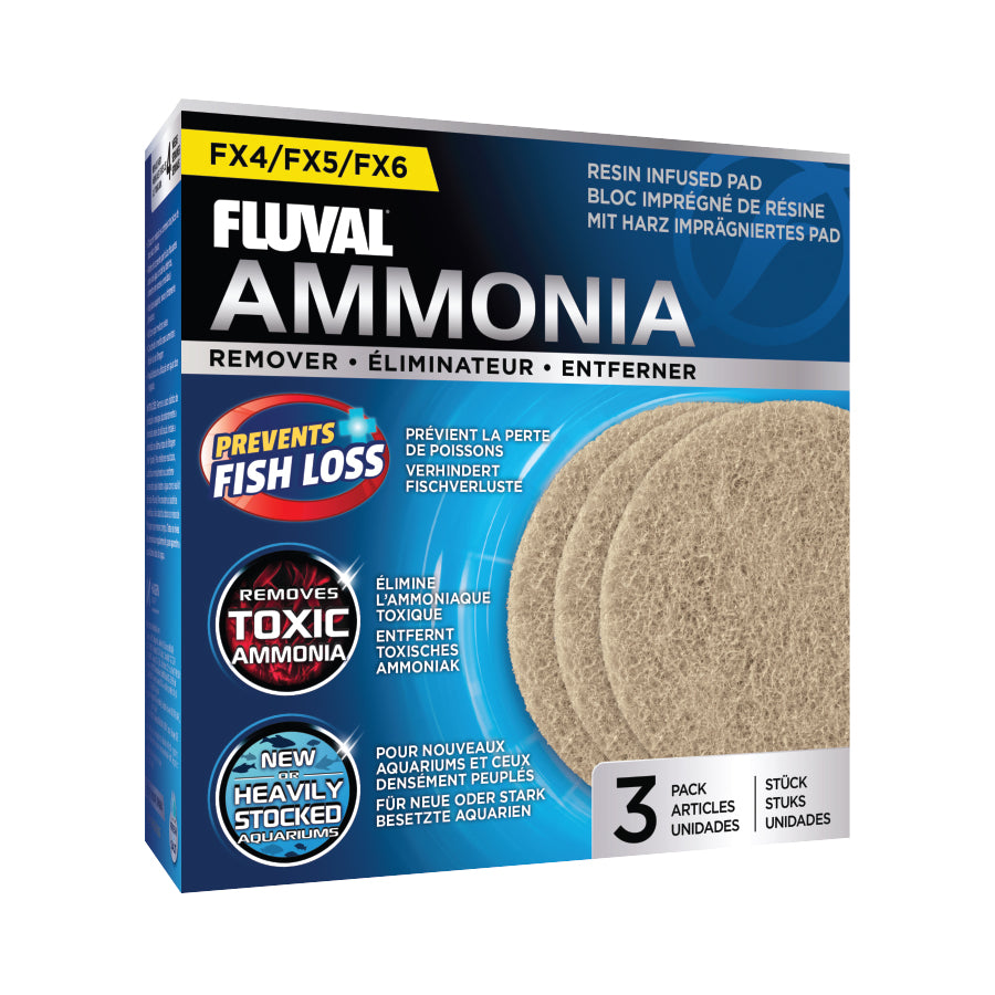 Fluval Resin Infused Filter Media Pads Ammonia Remover