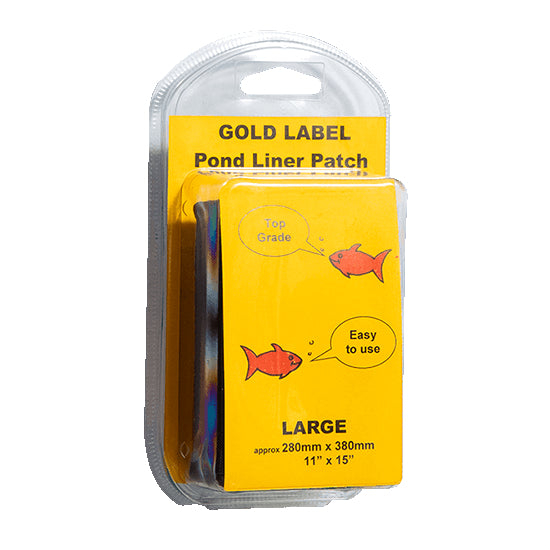 Gold Label Pond Liner Repair Patch Large 280 x 380mm / 11" x 15"