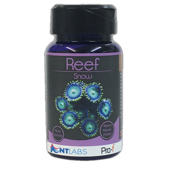 NT Labs Pro-f Reef Snow Food for Corals Clams & Tube Worms 50g