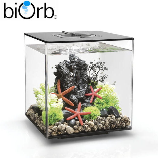 BiOrb Cube 30 Aquarium MCR LED Lighting Black / White / Clear
