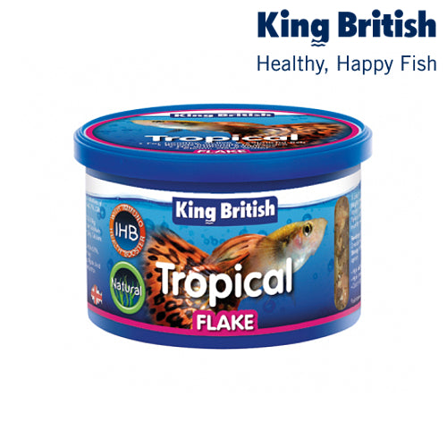 King British Tropical Flake Fish Food 12/28/55/200g