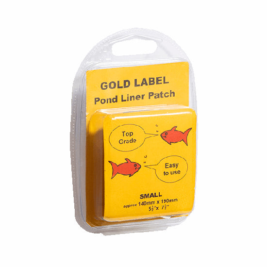 Gold Label Pond Liner Repair Patch Small 140 x 190mm / 5.5" x 7.5"