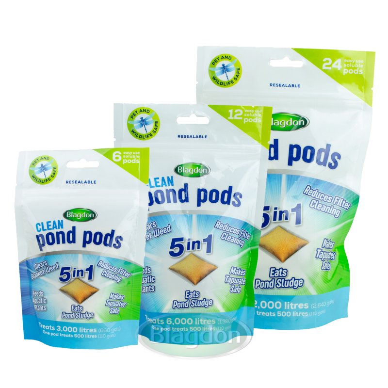 Blagdon Clean Pond Pods 5in1 Treatment