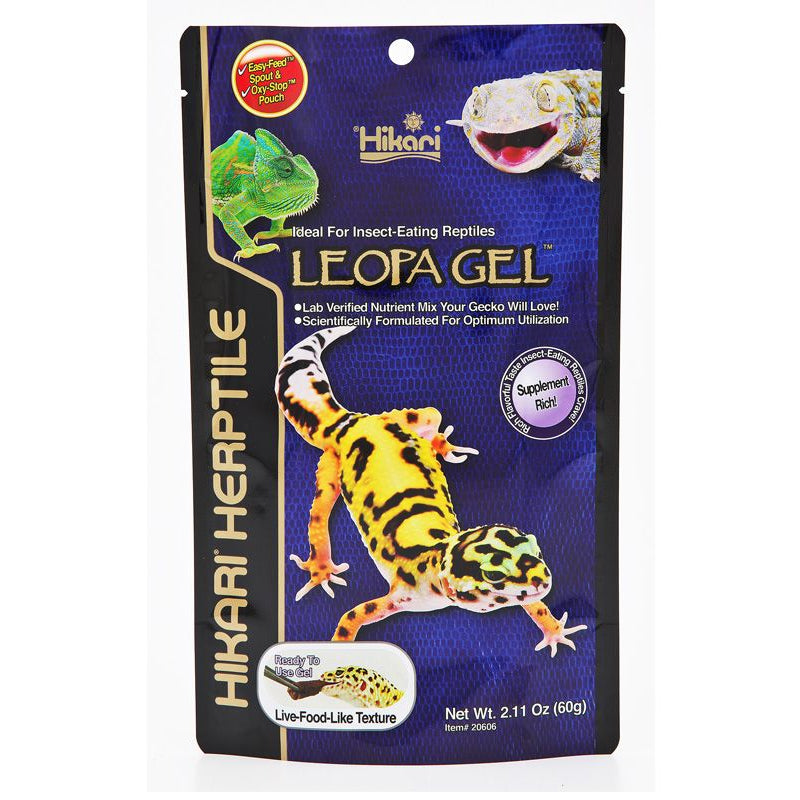 Hikari Herptile Reptile Foods LeopaGel Ready To Eat Gel 60g