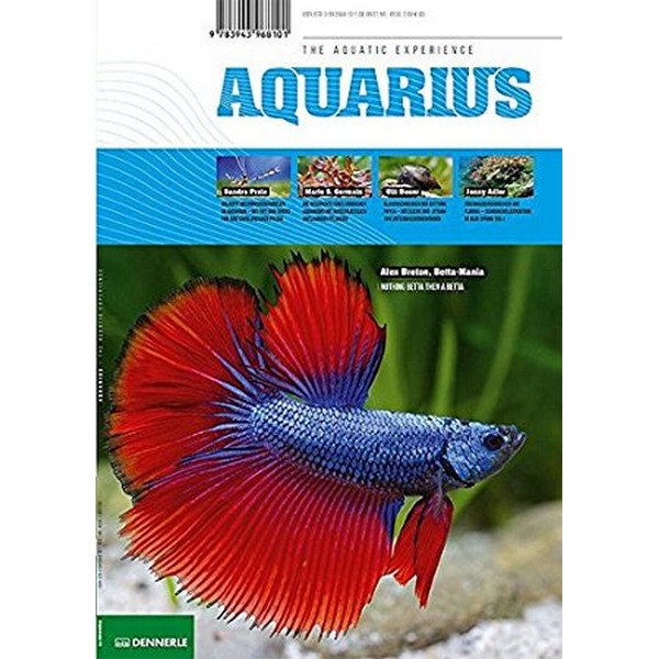 Dennerle Aquarius Magazine Nr 4931 Ft. Betta Fish Marine Shrimp