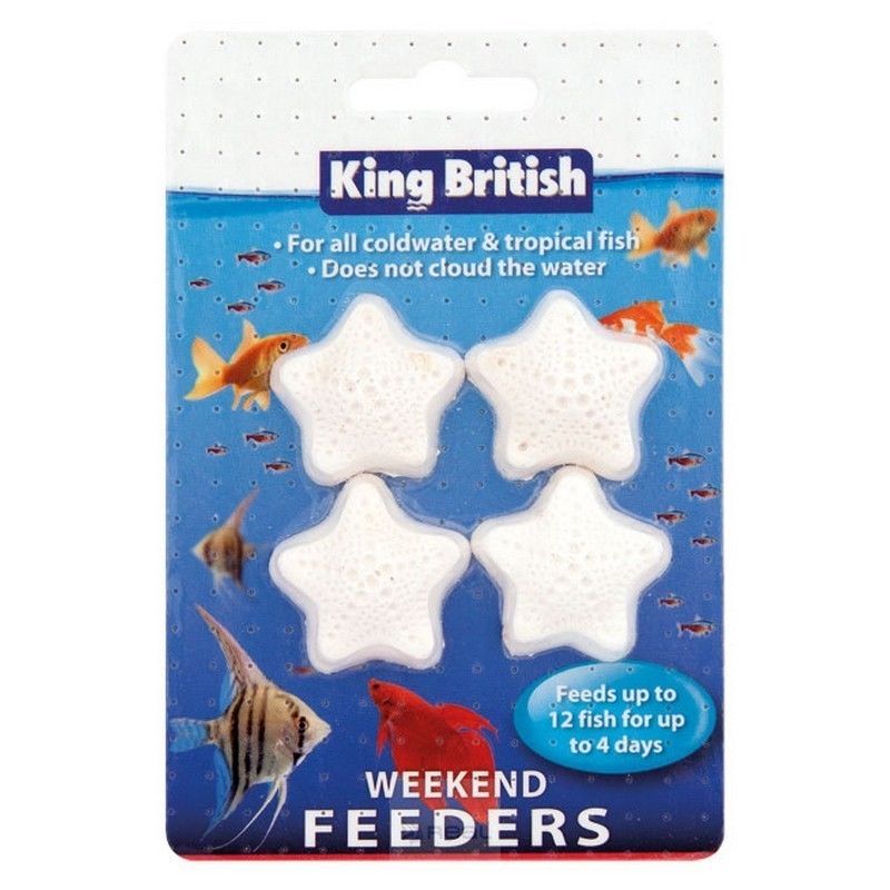 King British Weekend Feeders Food Block calcium feed for aquarium fish tropical