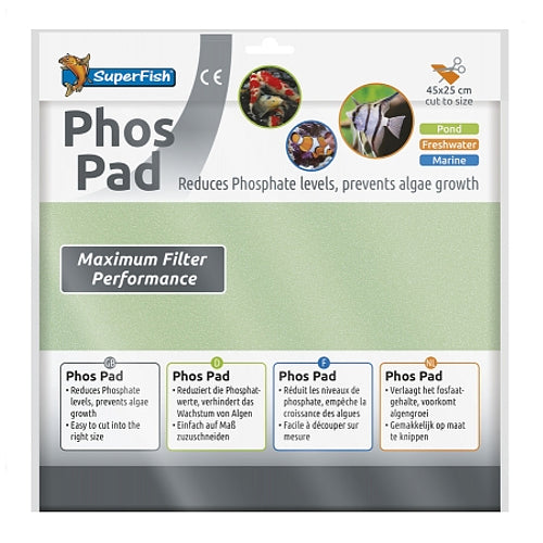 SuperFish Phosphate Pad Algae Prevention 45 x 25cm