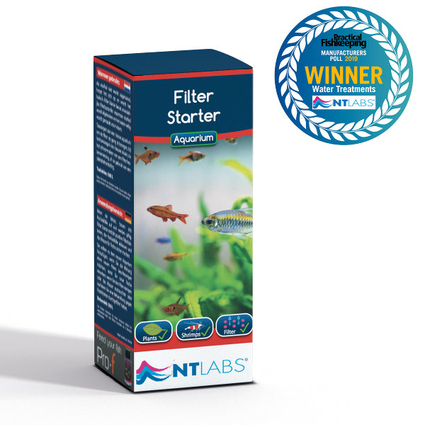 NT Labs Filter Starter Quick Start Aquarium Fish Tank Friendly Bacteria 250ml