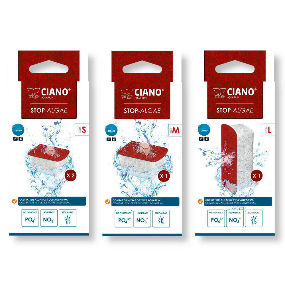 Ciano STOP-ALGAE Filter Media Cartridges 4 Sizes