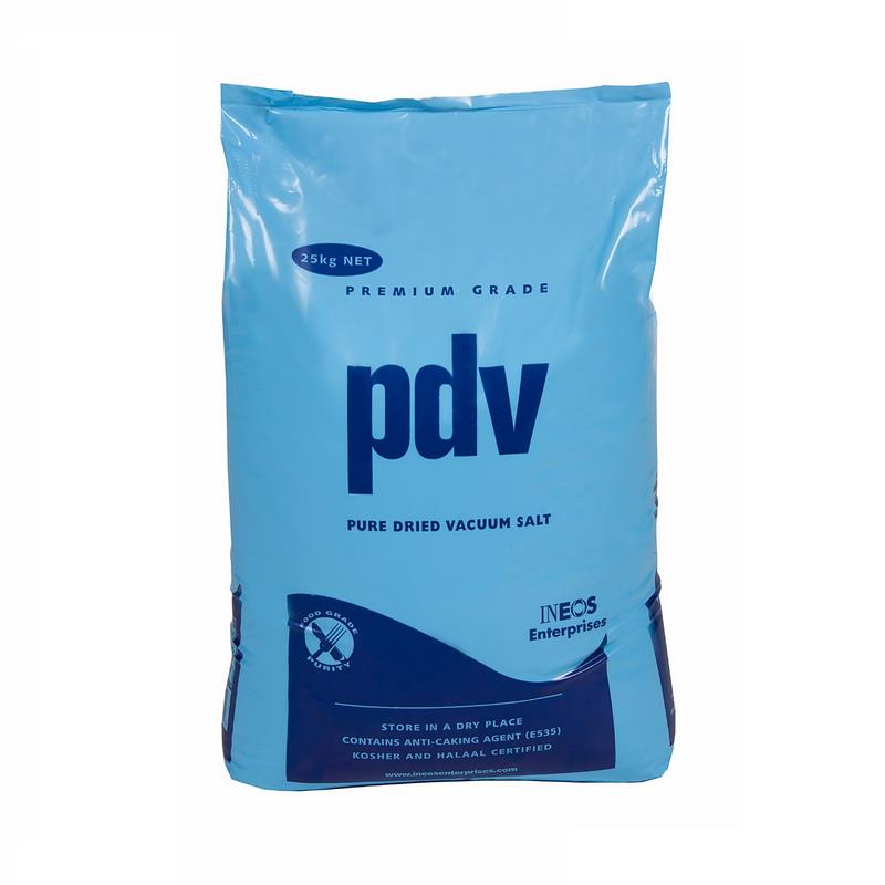 Pure Dried Vacuum Salt PDV 25kg