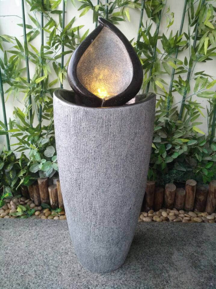 Heissner Water Features Flame Vase