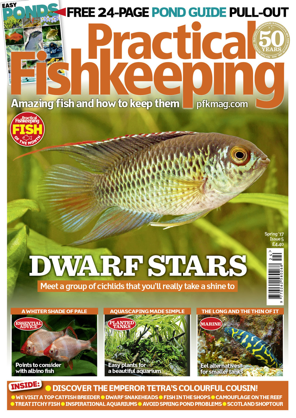 Practical Fishkeeping Magazine Spring 2017 Issue 5