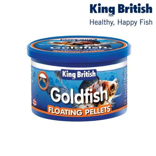 King British Goldfish Fish Food Floating Pellets 35/75g