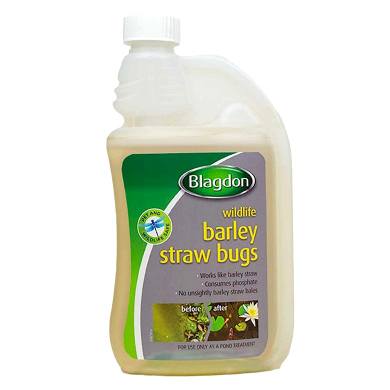 Blagdon Barley Straw Bugs Natural Algae Treatment 250-1000ml
