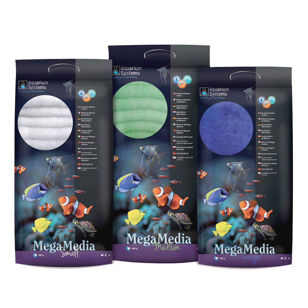 Aquarium Systems MegaMedia Synthetic Filter Media S/M/L