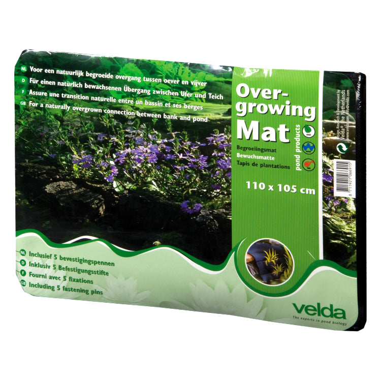 Velda Overgrowing Mat for Pond Borders 110 x 105cm