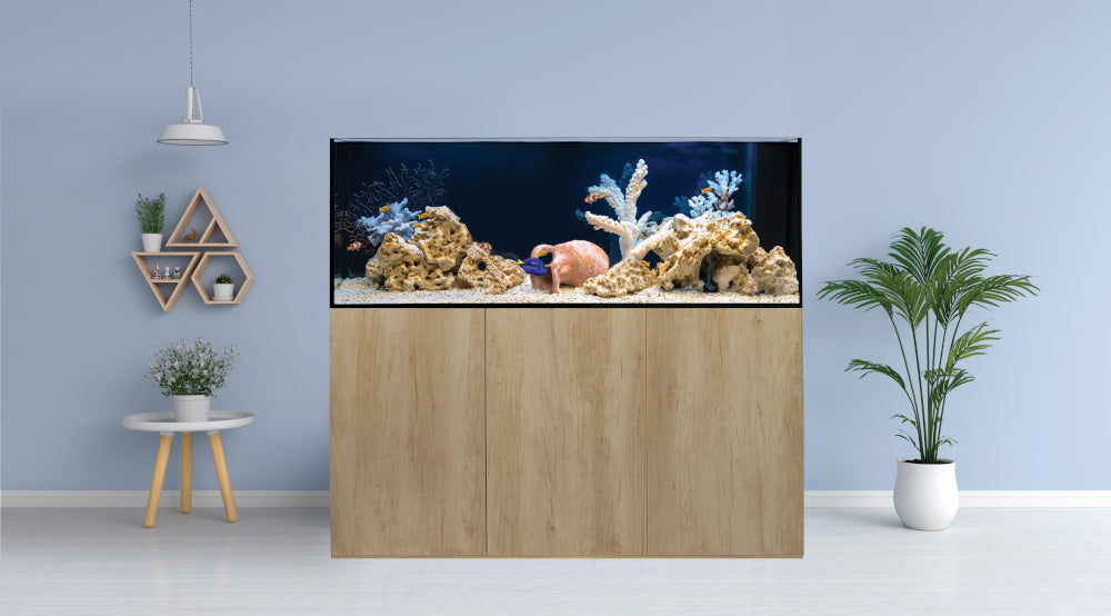 Aqua One Aquarium Fish Tanks Marine ReefSys 150cm 434L 6 Colours