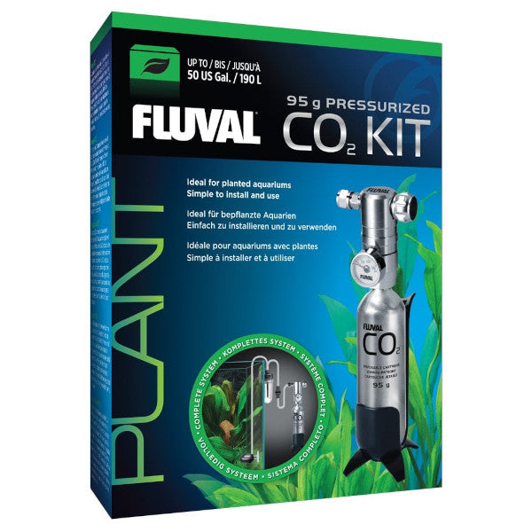 Fluval Aquarium Pressurised CO2 Kit 95g