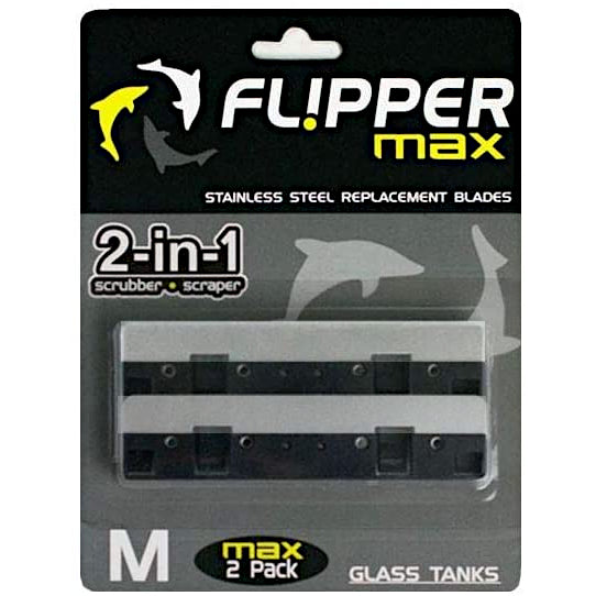 Flipper MAX Replacement Blades for Glass Pack of 2
