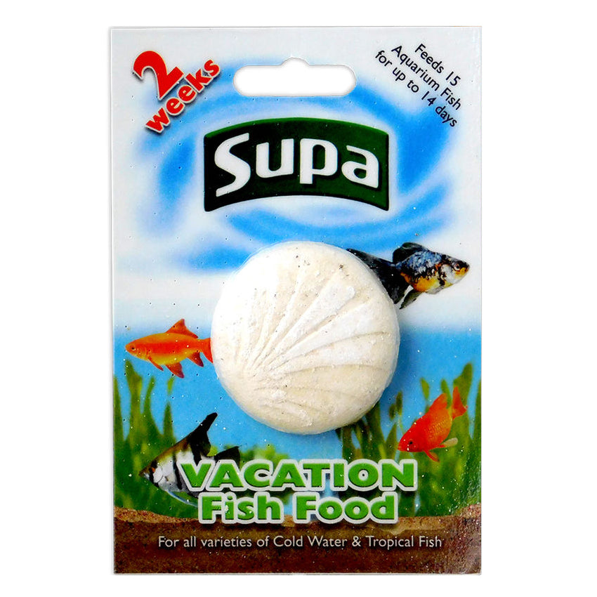 Supa Holiday Vacation Fish Food Blocks
