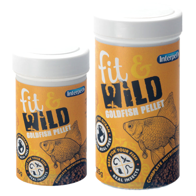 Interpet Fit & Wild Goldfish Pellets 50/125g