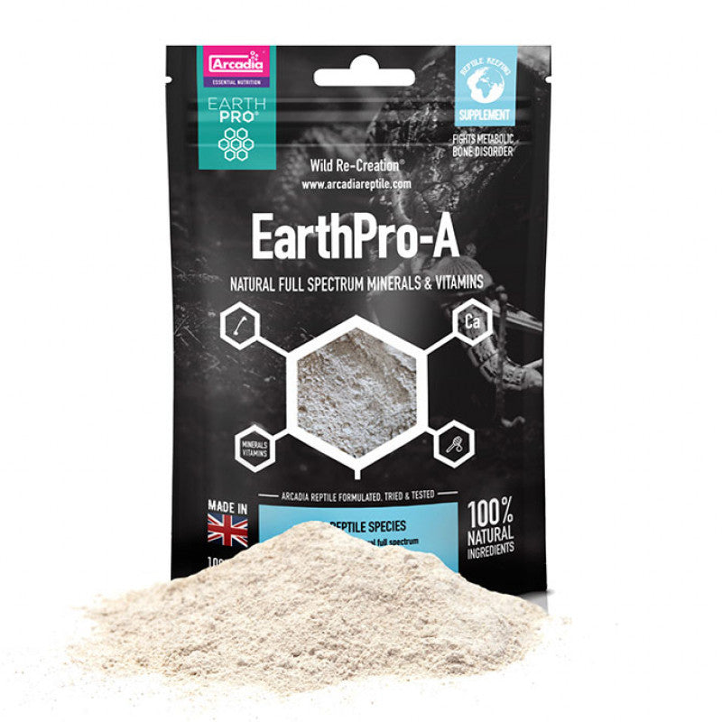 Arcadia Earth Pro A Reptile Vitamin Supplement 100g