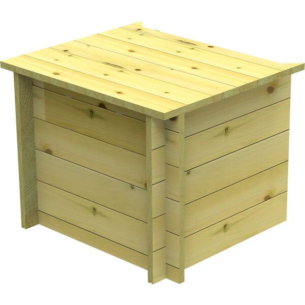 The Garden Timber Company Pond Filtration Enclosure - Suitable For 697mm Walled Octagonal Ponds