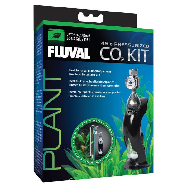 Fluval Aquarium Pressurised CO2 Kit 45g