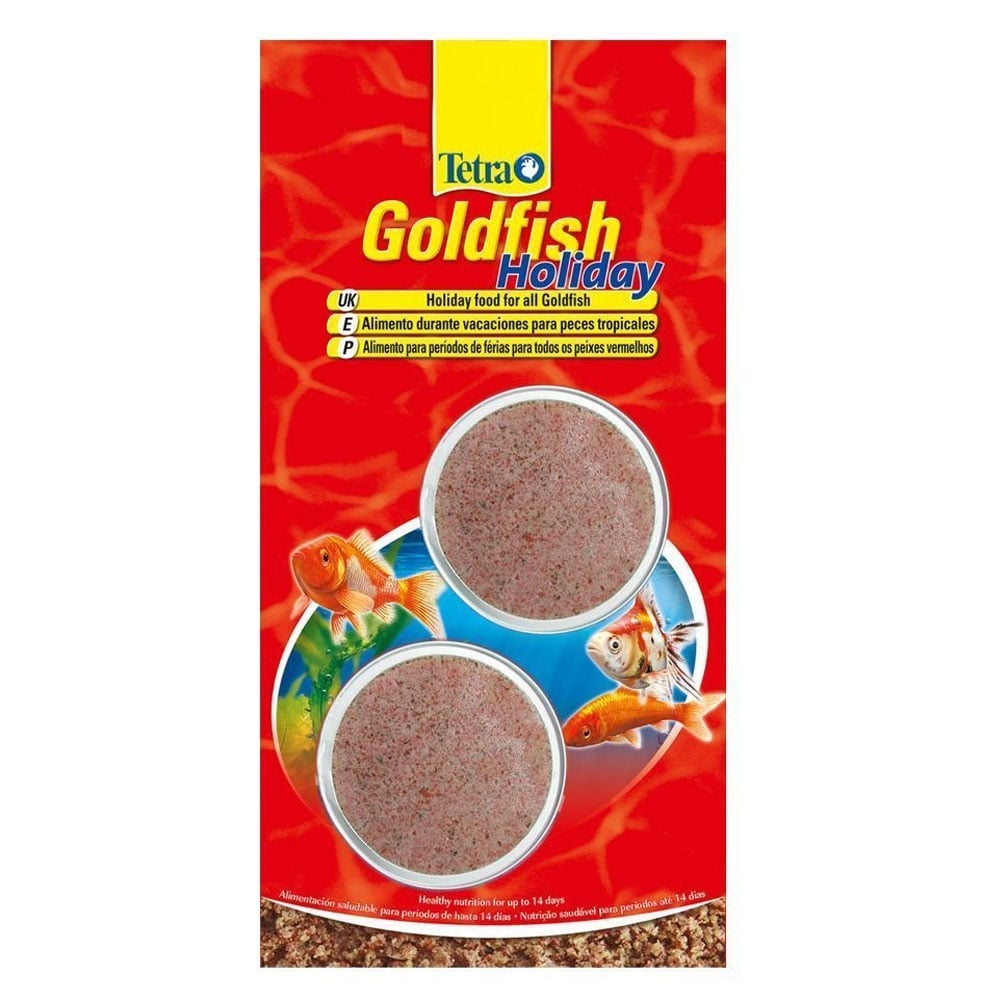 Tetra Goldfish Holiday Food 14 days 2 x 12g