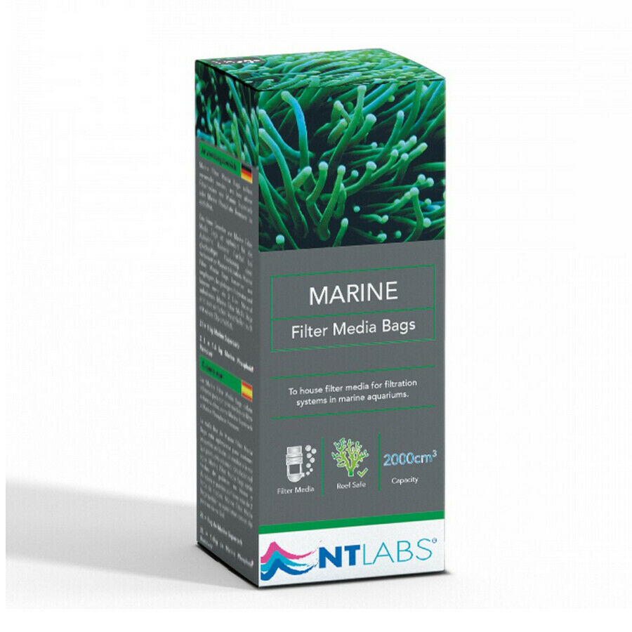 NT Labs Marine Reef Aquarium Filter Media Bags Pack of 3